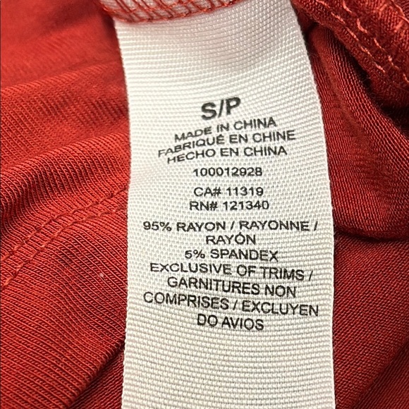 Garage Burnt orange romper Sz small - Picture 10 of 11